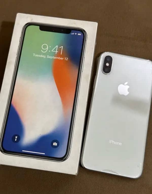 Iphone X Official PTA 98 Battery Health waterpack 0