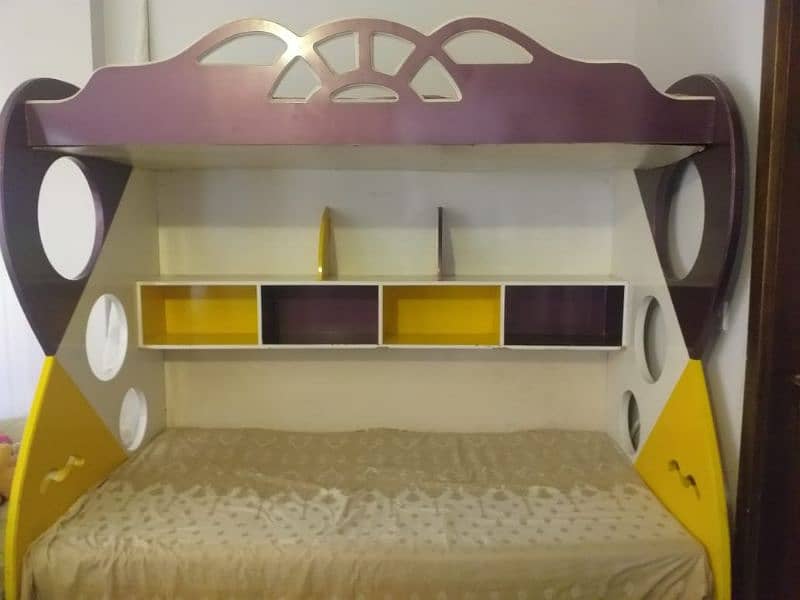 double bed with drawers 3