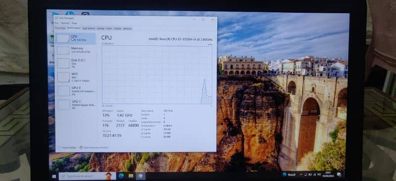 HP Zbook Xeon E3 with 4 GB Nvidia Quadro Graphic card= i7 6th Gen 7