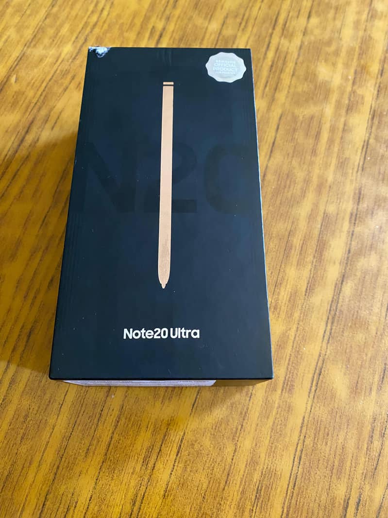 Samsung Note 20 Ultra PTA Official with Original Box 9