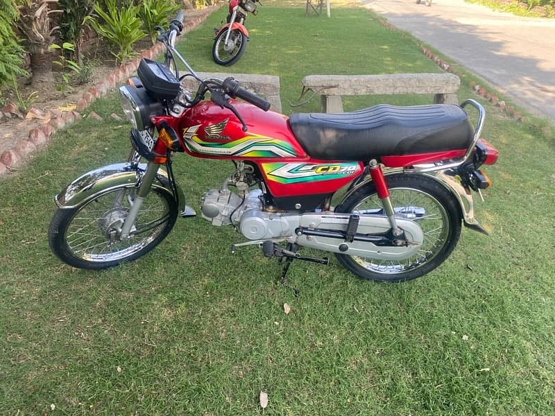 Honda cd 70 very low mileage 2