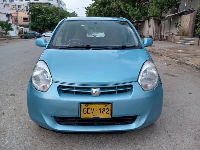 Toyota Passo 2012 Reg 2016 Eco Idle Sky Blue First owner 18