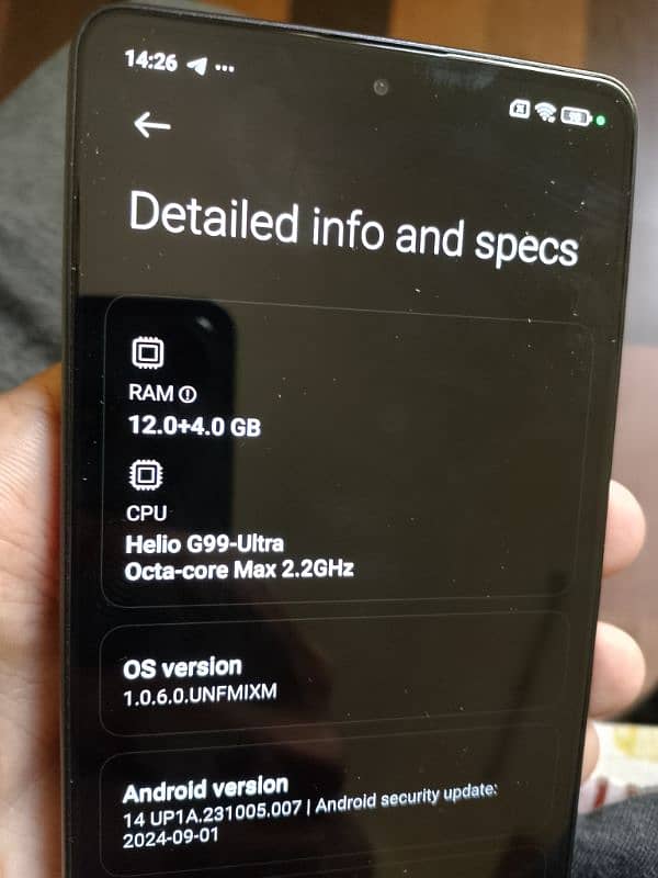 Redmi note 13 pro 12/256 Official PTA mobile only 0