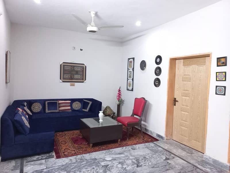 2 bed Seprit flat available for rent pak Arab society 7