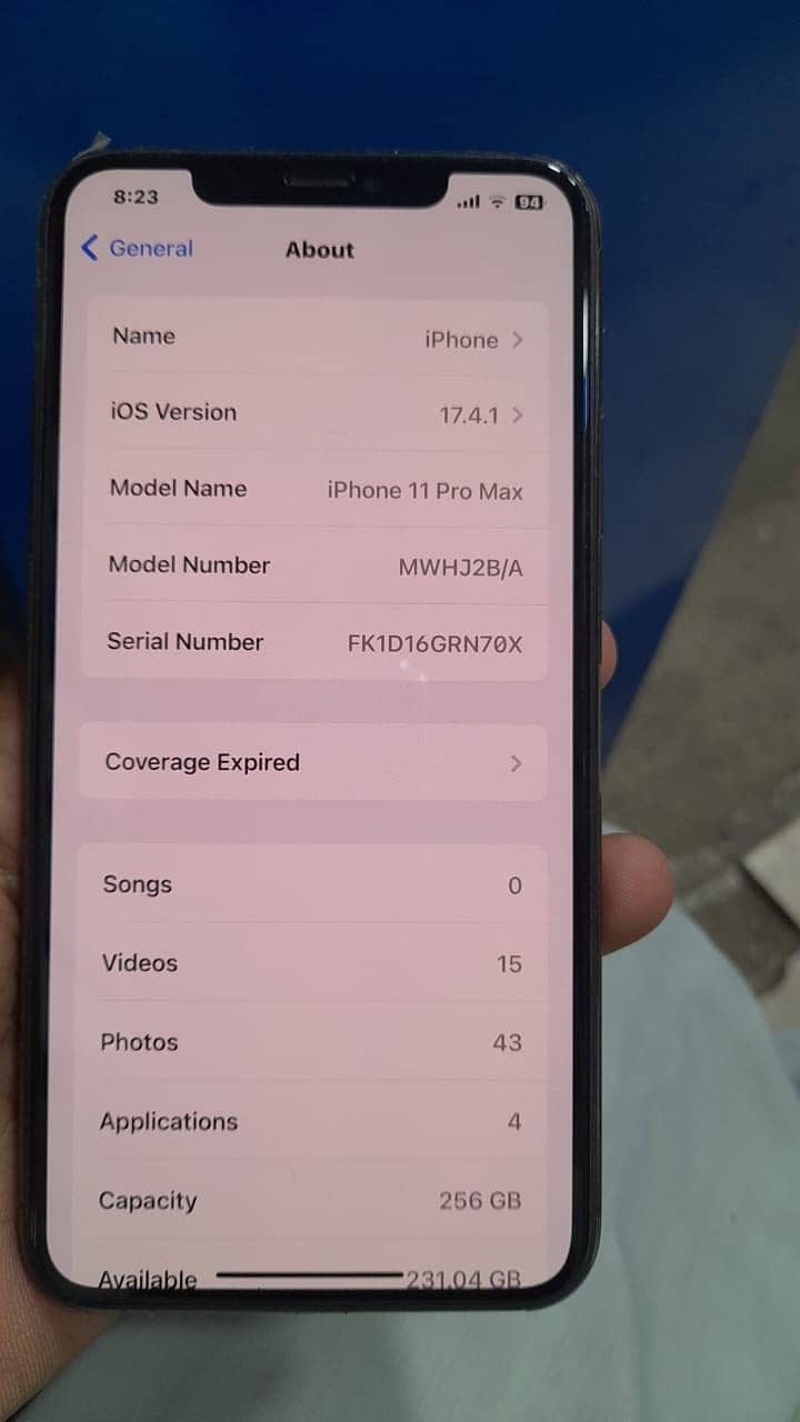 IPhone 11 Pro Max 256 GB Factory Unlocked 2