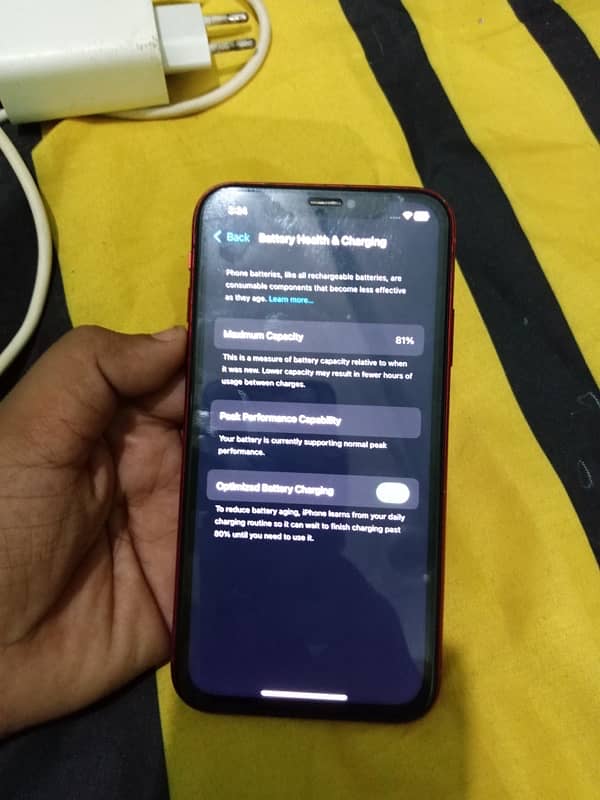 iphone XR non pta red colour 64 gb factory unlocked 7