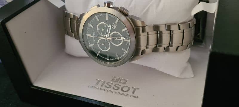 Tissot Chronograph  Gents wrist watch Box packed C 1