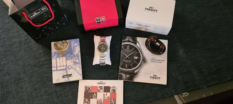 Tissot Chronograph  Gents wrist watch Box packed C 2