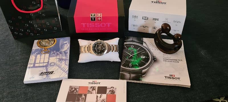 Tissot Chronograph  Gents wrist watch Box packed C 4