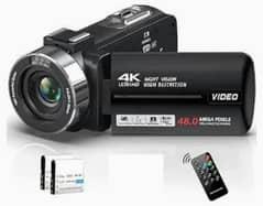 4k ultra hd video camera camcorder