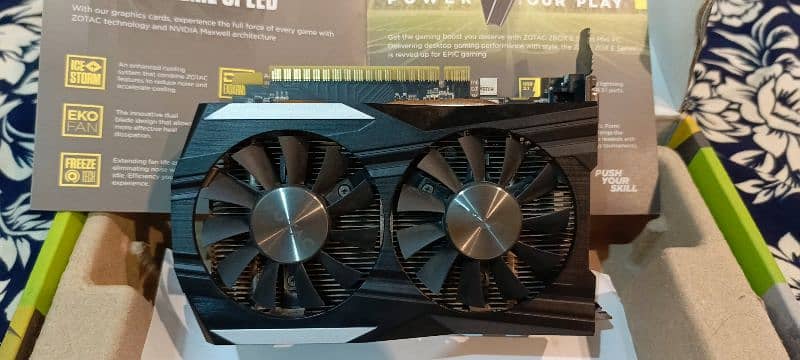 ZOTAC GTX 1050 OC GRAPHICS CARD 2