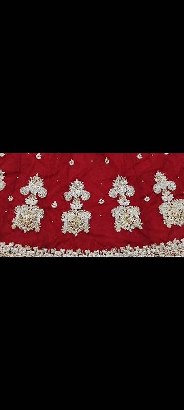 Bridal Barat lehnga choli  Reddish Maroon Dress for sale 3