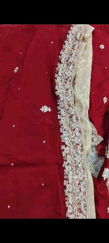 Bridal Barat lehnga choli  Reddish Maroon Dress for sale 6