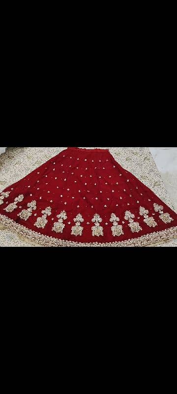 Bridal Barat lehnga choli  Reddish Maroon Dress for sale 7