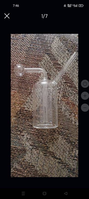 Glass Pipe Bubbler Drink Bong Filtering Device 12