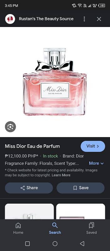 original Dior perfume came from U. k. 3