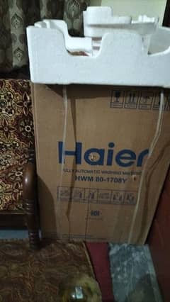 Haier full automatic washing machine Hardly 4.5 time use only