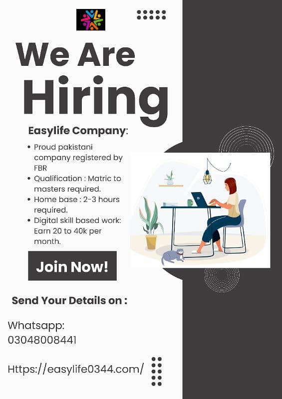 online job available 0