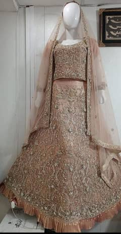 Bridal Lehenga is not used by the bride due to some issues.