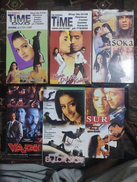 VCR cassettes urdu & english new 0