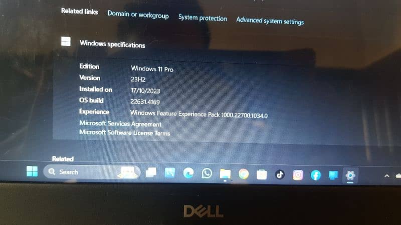 Dell laptop 4