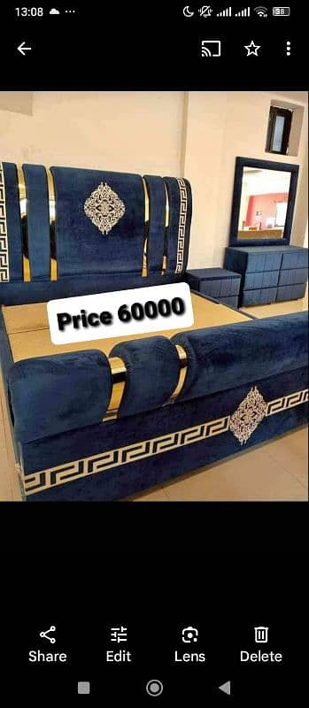 wooden bed set 4