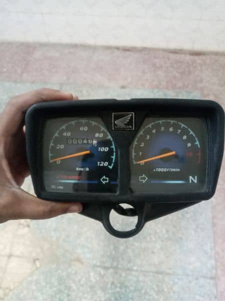 honda 125 original Meter original back light original indicators 0