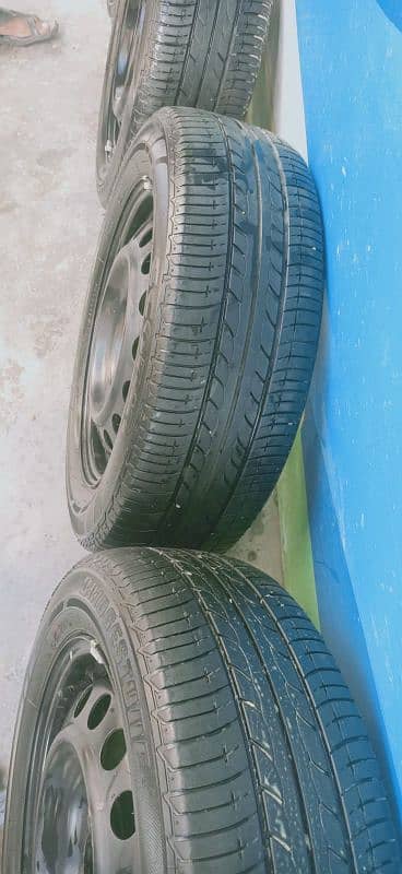 Bridgestone tyre brand new tyre with stapni 7