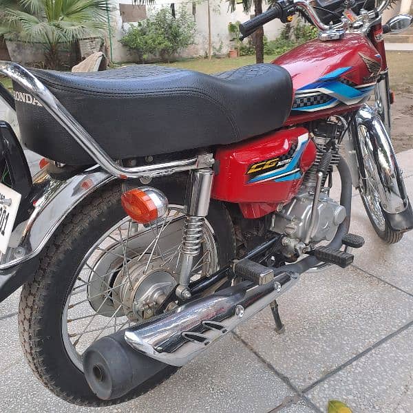 honda cg 125 totally genuine engine packed biometric available first o 1