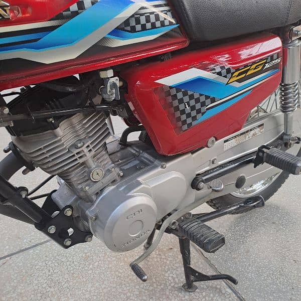 honda cg 125 totally genuine engine packed biometric available first o 2