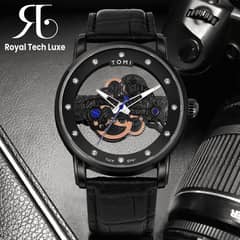 TOMI T102 Face Gear Dual Strap Luxury Watch For Men Wrist Watch