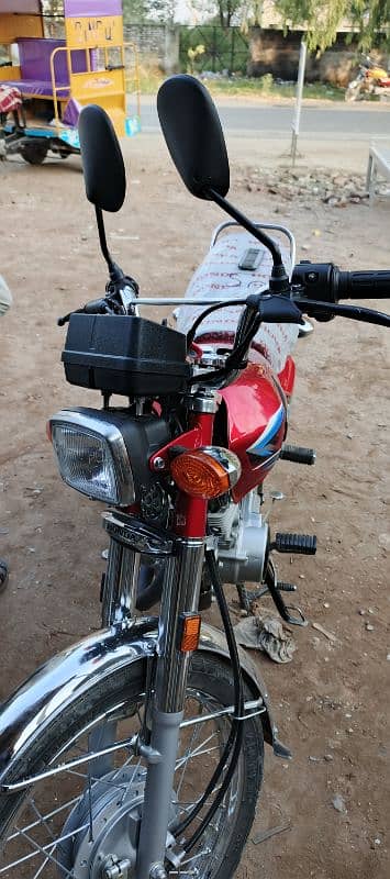 125 honda cg red 5