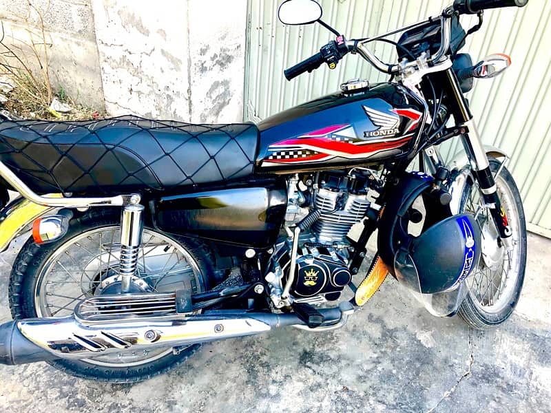 Honda CG 125 Black 2023 Unregistered 1