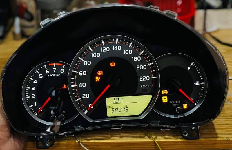 Vitz 2018 Rpm Speedometer 1