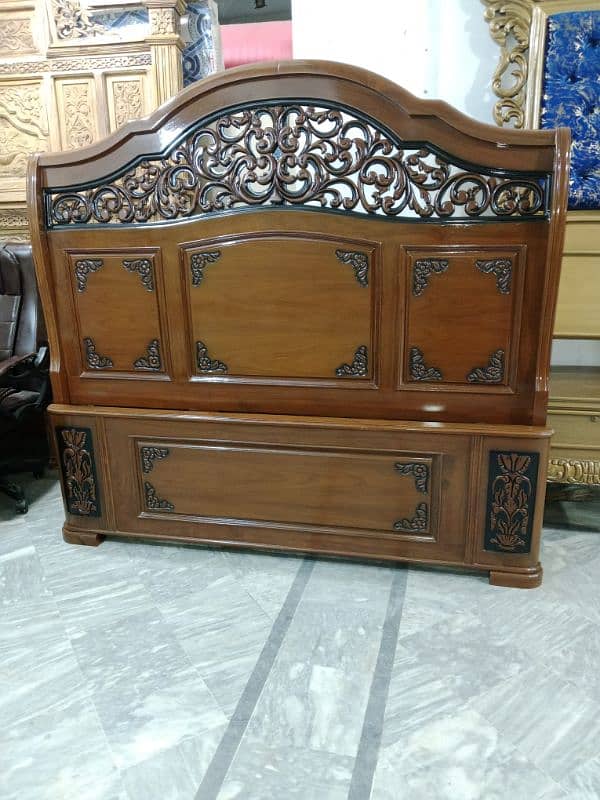 shisham wood bed dressing  high quality 1