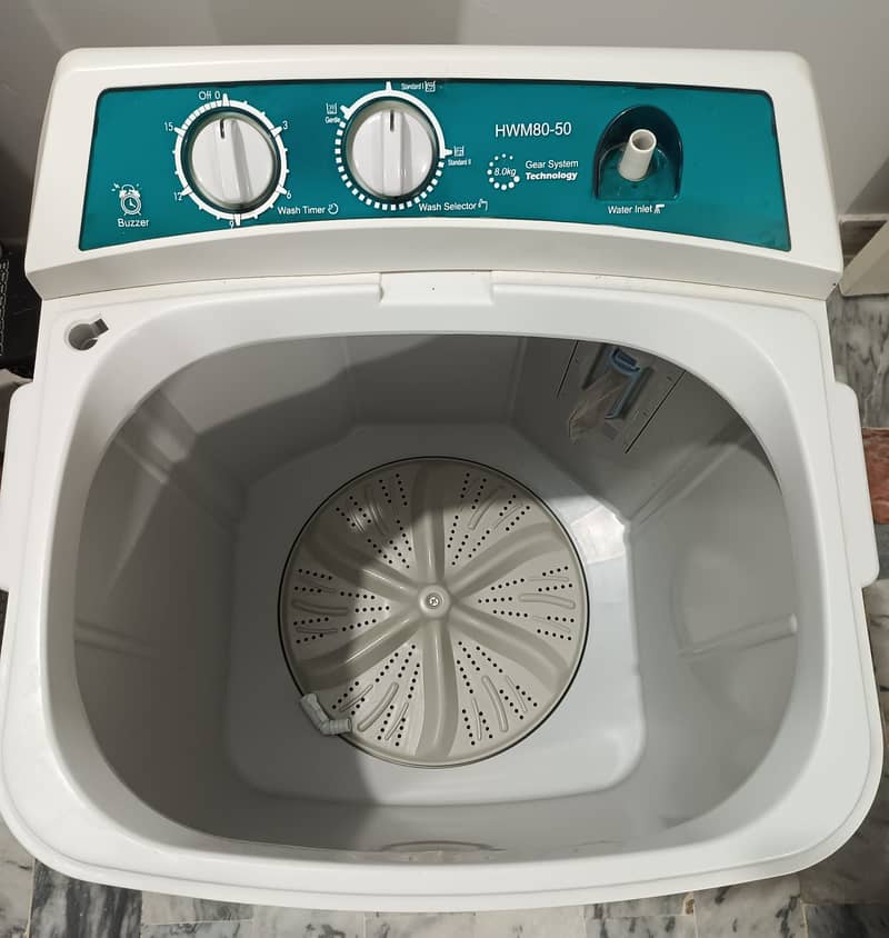 Haier single tub washing machine 6