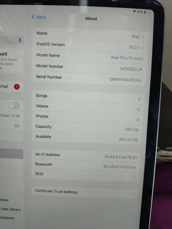 ipad pro 2018 gemming 120FPS 256gbb 1