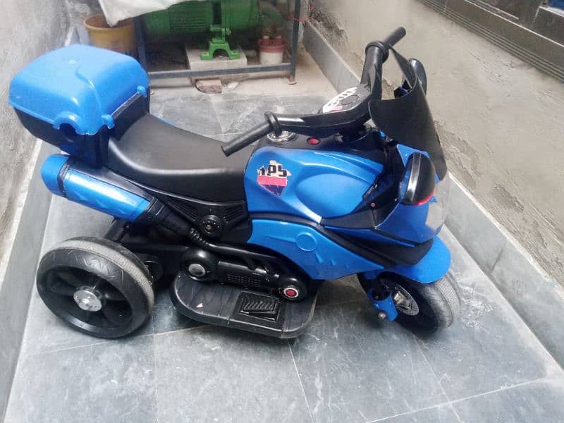 HPS baby chargeable bike in new condition 1