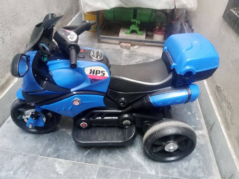 HPS baby chargeable bike in new condition 3