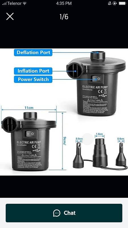 CAR  AC  ELECTRIC  AIR  PUMP 1