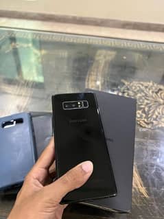 samsung note 8 dual sim official pta approved with box 6/64 0