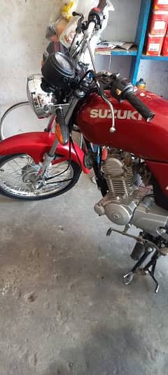 Suzuki GT 110 urgent for sale Call my WhatsApp number 03244025537