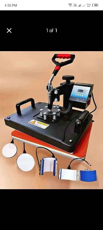 5 in 1 Heat press Machine for sale 1