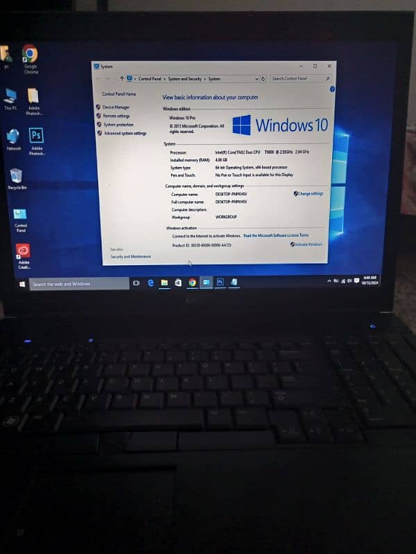 Dell M6400 1Gb Graphics Card Laptop for sale 4Gb Ram 320HHD 1