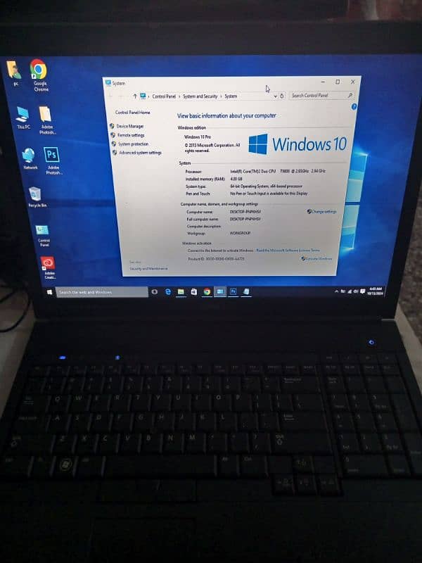 Dell M6400 1Gb Graphics Card Laptop for sale 4Gb Ram 320HHD 4