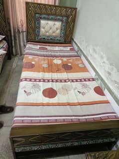 Bed set with dressing table