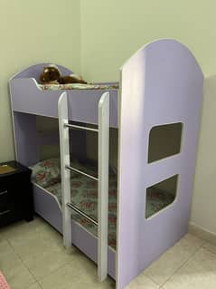 Kids Bunk Bed With Mattresses