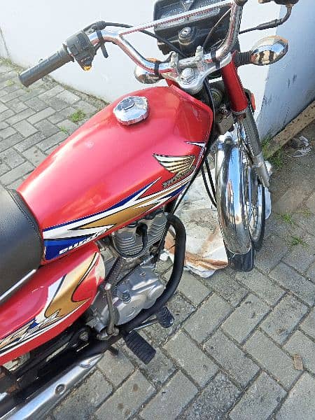 Honda CG 125 20 model all panjab number full pack enjoin smart card Bi 1