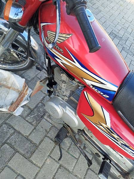 Honda CG 125 20 model all panjab number full pack enjoin smart card Bi 4