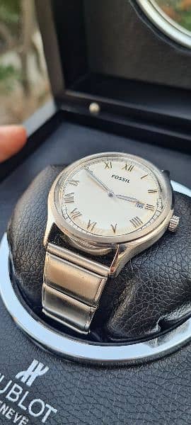 Fossil Roman figure Gents wrist watch original Fossil 4